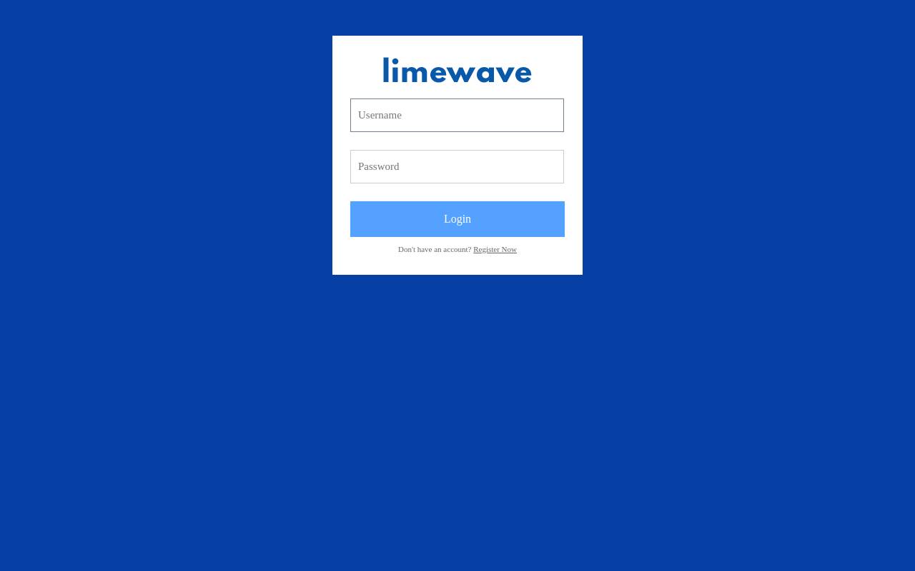 Limewave 官网截图
